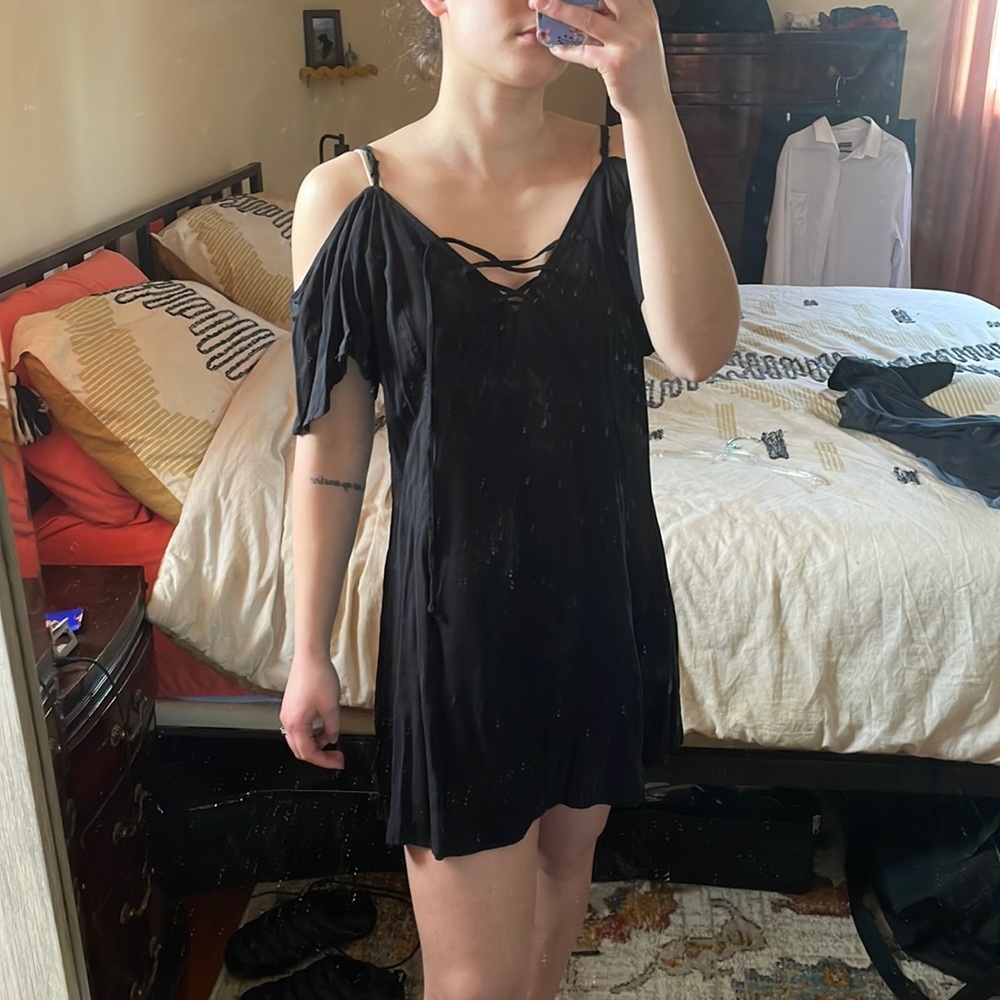 Mimi China Black Dress - Picture 5 of 5